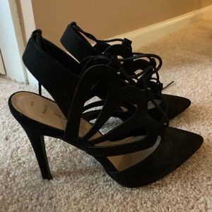 Asos New Look black, strappy heels